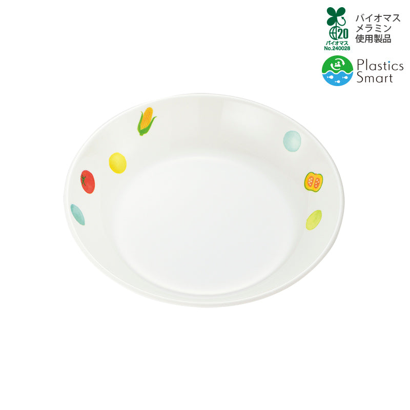 Rady メラニン食器 深菜皿 べじふる D17 BH ｜国際化工公式通販サイト【子供用メラミン
