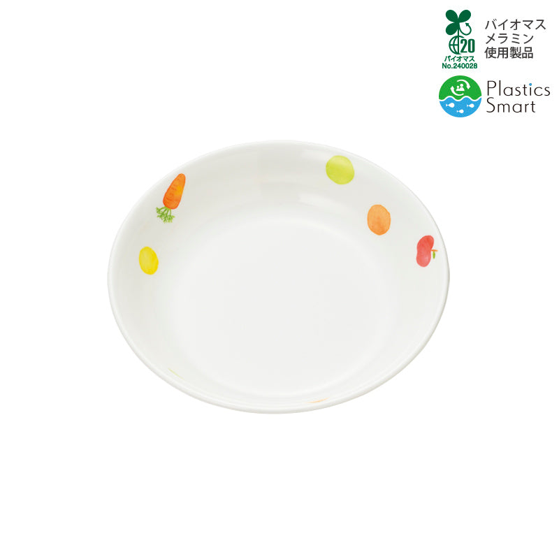 Rady メラニン食器 14cm丸深皿 べじふる D52 BH ｜国際化工公式通販サイト【子供用