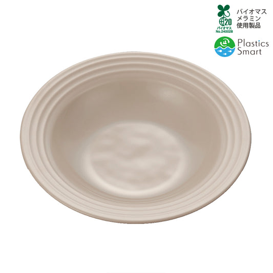 24cmカレー皿 グレーC E285 GY