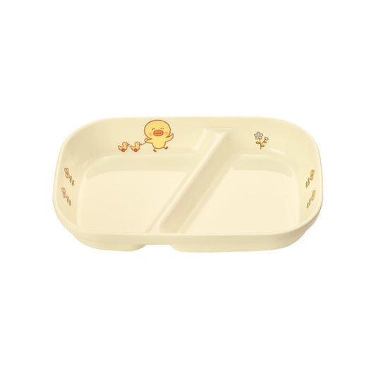 角二つ仕切皿 大 ひよこぐみ J32 HI