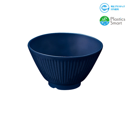 飯碗 大 ネイビーC A121 NAV