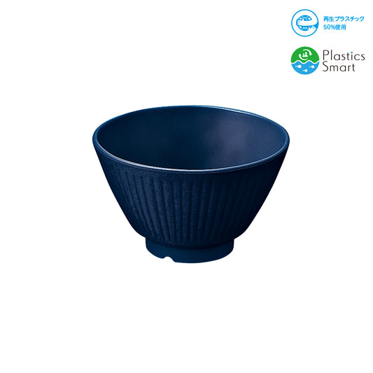 飯碗 小 ネイビーC A123 NAV