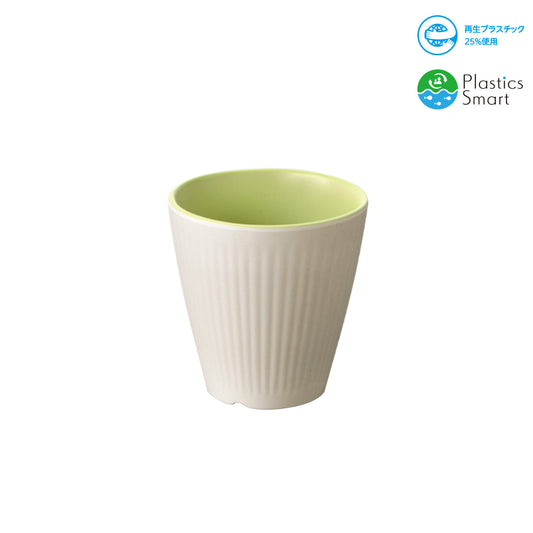 フリーカップ 大 クリーム/グリーンC C44 CGC