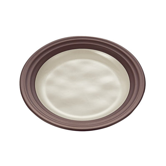 19cmライス皿 ブラウンC E282 GB