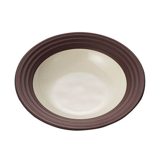 22cmスープ皿 ブラウンC E284 GB