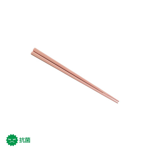16cm角丸箸 ライトピンク H47 LP