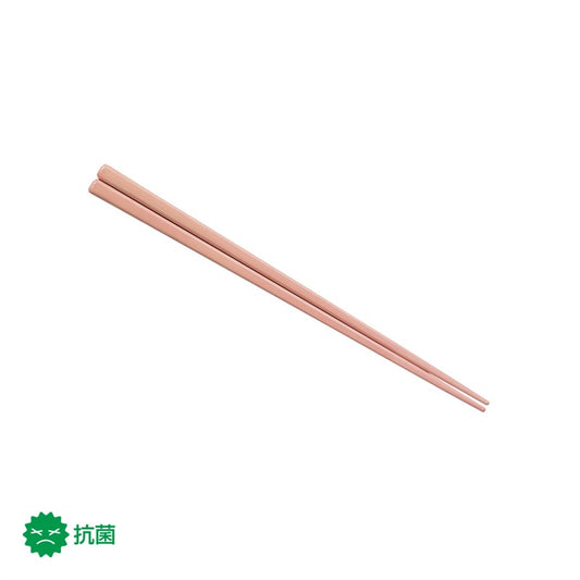 19.5cm角丸箸 ライトピンク H49 LP