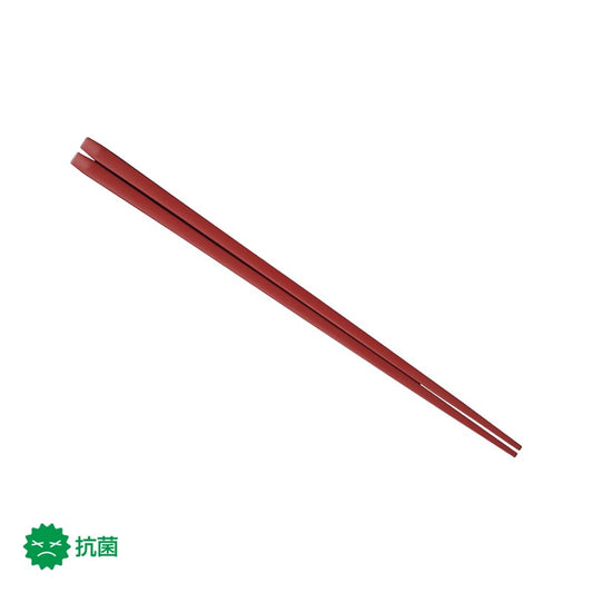21cm四角箸 マット朱 H71 MTR