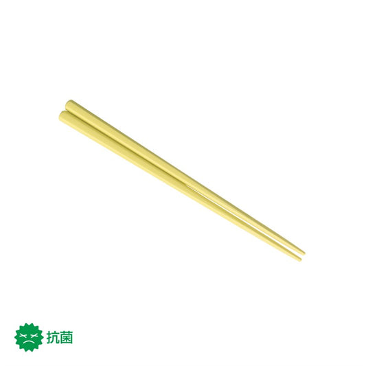 19.5cm六角箸 ライトイエロー H89 LY