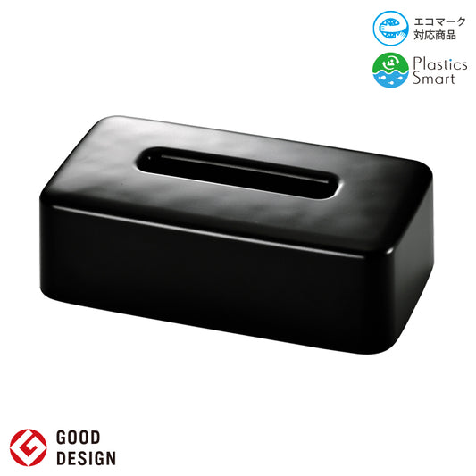 ティッシュボックス 小 スマートブラック M716 SMB