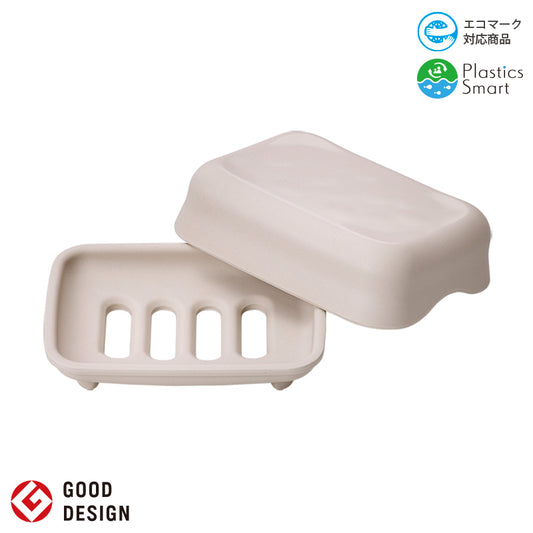 ソープディッシュ蓋付 スマートグレー M725 SMG