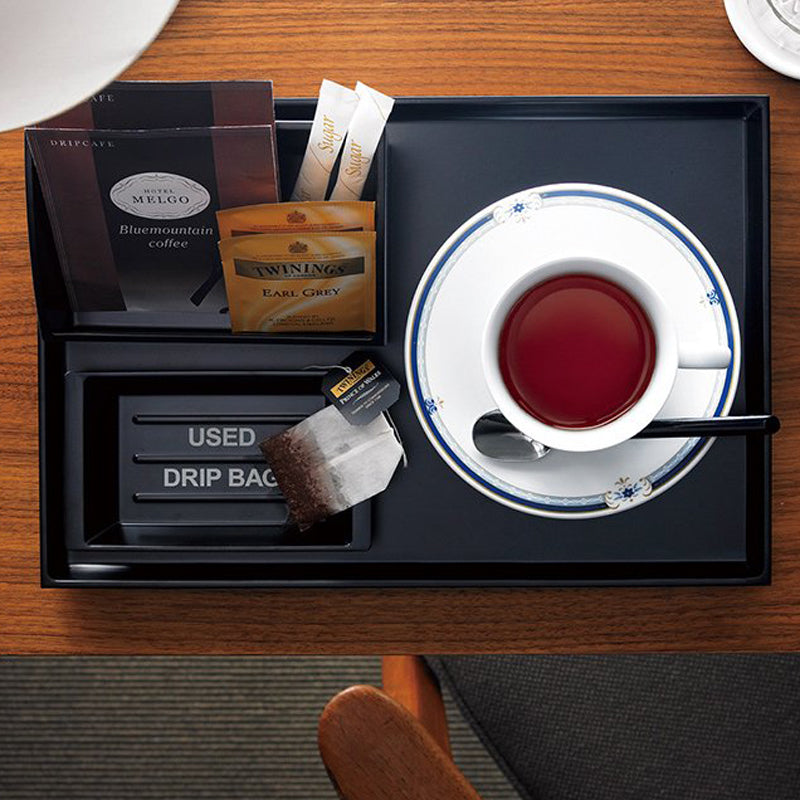 お茶箱　黒 ティーバッグボックス エコブラック M820 EB ｜国際化工公式通販