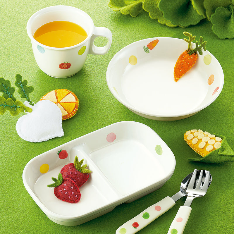 飯茶碗 べじふる J5 BH ｜国際化工公式通販サイト【子供用メラミン食器