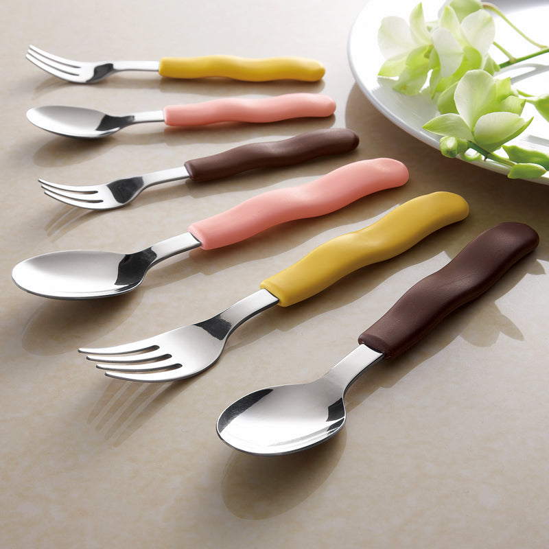 デザートスプーン ピンク H373 PK ｜国際化工公式通販サイト【介助